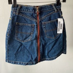 UO denim skirt